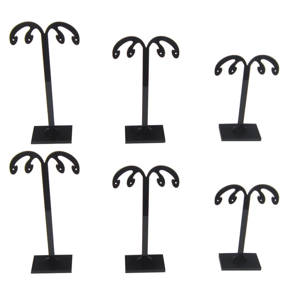 3pcs 2 Sets Earring Display Stand Acrylic Holder Jewelry Rack Organizer Black For Earrings Bracelet Rings Storage Solution
3pcs 2 Sets Earring Display Stand Acrylic Holder Jewelry Rack Organizer Black For Earrings Bracelet Rings Storage Solution
