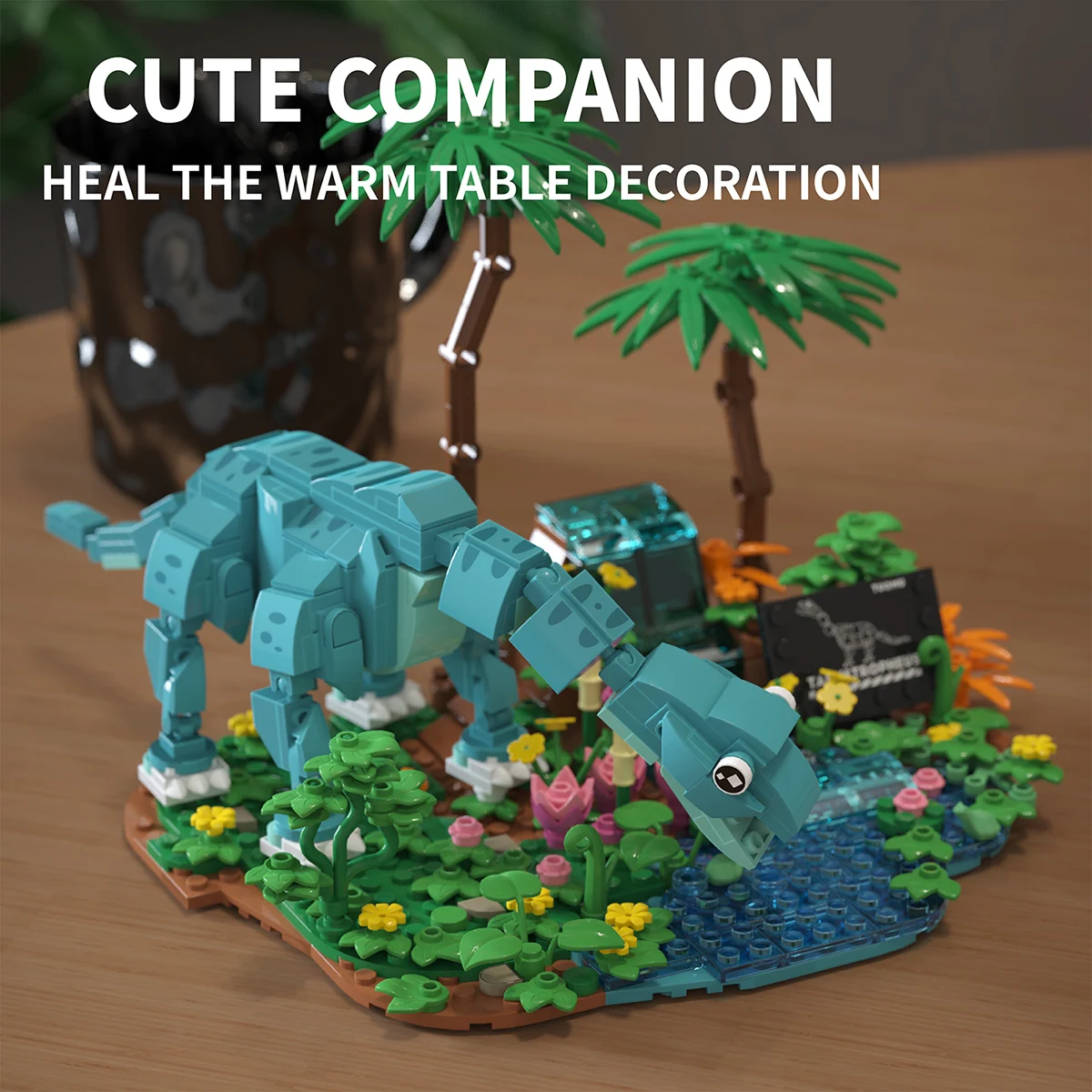 Строительные блоки брахиозавра из лесной реки, создающий исцеляющий мир в джунглях
Строительные блоки брахиозавра из лесной реки, создающий исцеляющий мир в джунглях