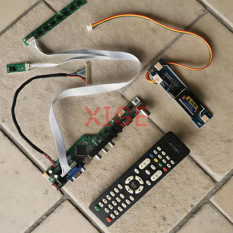 Плата матричного контроллера подходит для LTN160AT04 CLAA185WA02 LM156WH1 CLAA185WA03 2-CCFL 1366*768 LVDS 30-контактный комплект HDMI + VGA + AV + USB 1366x768
Плата матричного контроллера подходит для LTN160AT04 CLAA185WA02 LM156WH1 CLAA185WA03 2-CCFL 1366*768 LVDS 30-контактный комплект HDMI + VGA + AV + USB 1366x768