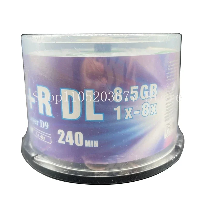 Wholesale DVD Disc DVD+R 8.5GB Dual Layer D9 8X 240min 50pcs/lot
Wholesale DVD Disc DVD+R 8.5GB Dual Layer D9 8X 240min 50pcs/lot