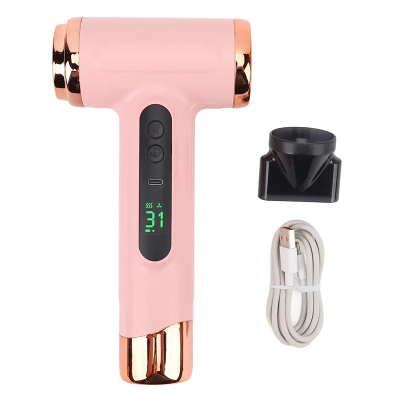 FGGS-Portable Hair Dryer USB Charging Ergonomic Grip Hot And Cold Air Hair Dryer 200W Fast Drying With Nozzle For Travel
FGGS-Portable Hair Dryer USB Charging Ergonomic Grip Hot And Cold Air Hair Dryer 200W Fast Drying With Nozzle For Travel