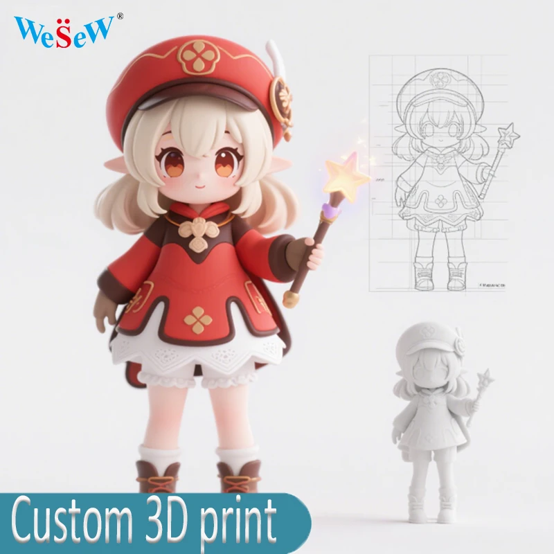 Custom High Accuracy SLA Resin Plastic 3D Model Design Action Anime Figure Toys Machining Services for Application Machinery
Custom High Accuracy SLA Resin Plastic 3D Model Design Action Anime Figure Toys Machining Services for Application Machinery