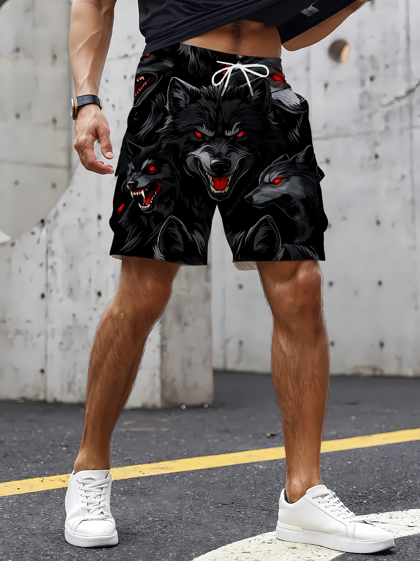 Men's Streetwear Graphic Printed Multi-Pocket Cargo Shorts Loose Fit Hip Hop Skateboard Trendy Casual Shorts
Men's Streetwear Graphic Printed Multi-Pocket Cargo Shorts Loose Fit Hip Hop Skateboard Trendy Casual Shorts