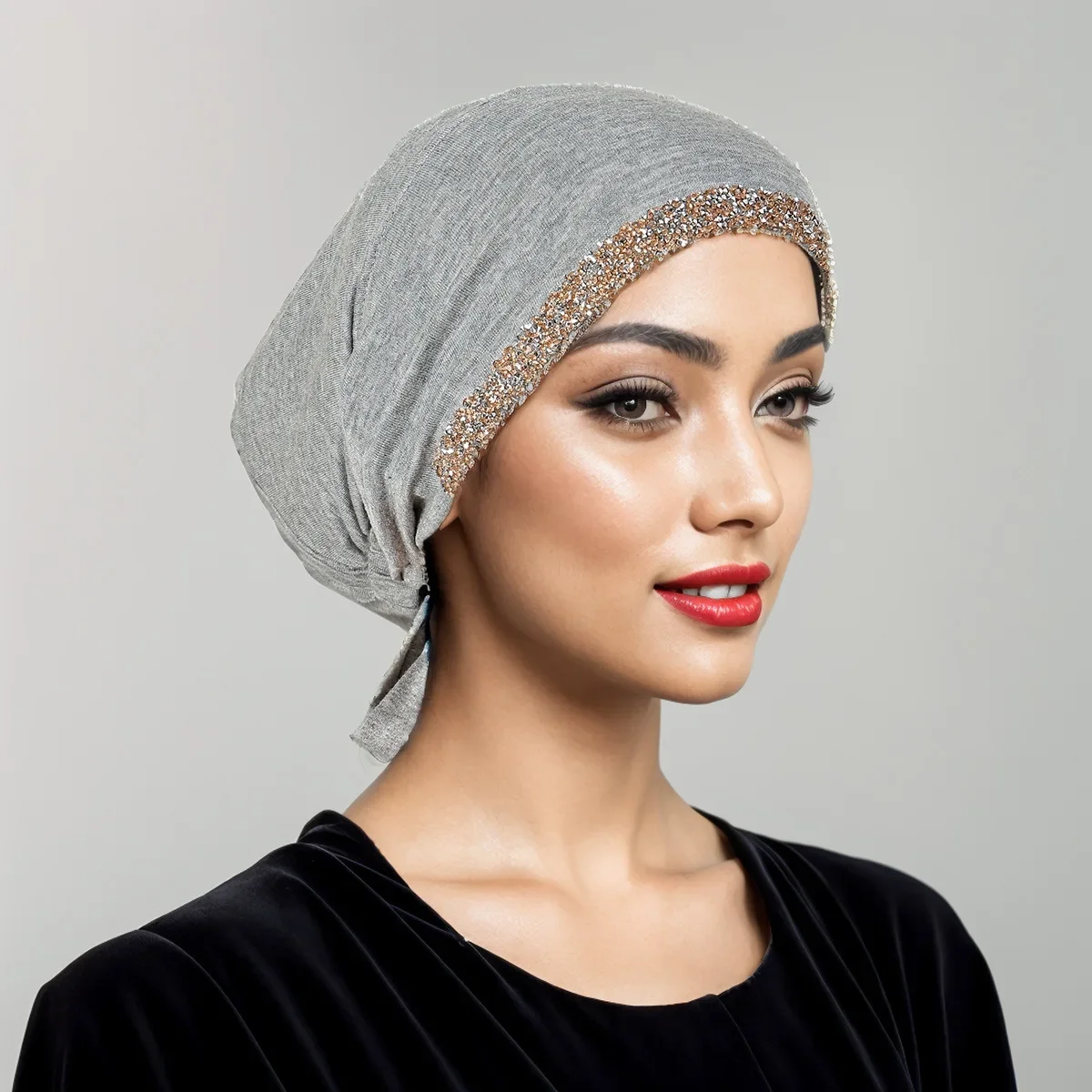 Rhinestone Inner Hijab Caps Soft Modal Muslim Turban Hat Islamic Underscarf Bonnet India Hats Female Headwrap Turbante Mujer
Rhinestone Inner Hijab Caps Soft Modal Muslim Turban Hat Islamic Underscarf Bonnet India Hats Female Headwrap Turbante Mujer