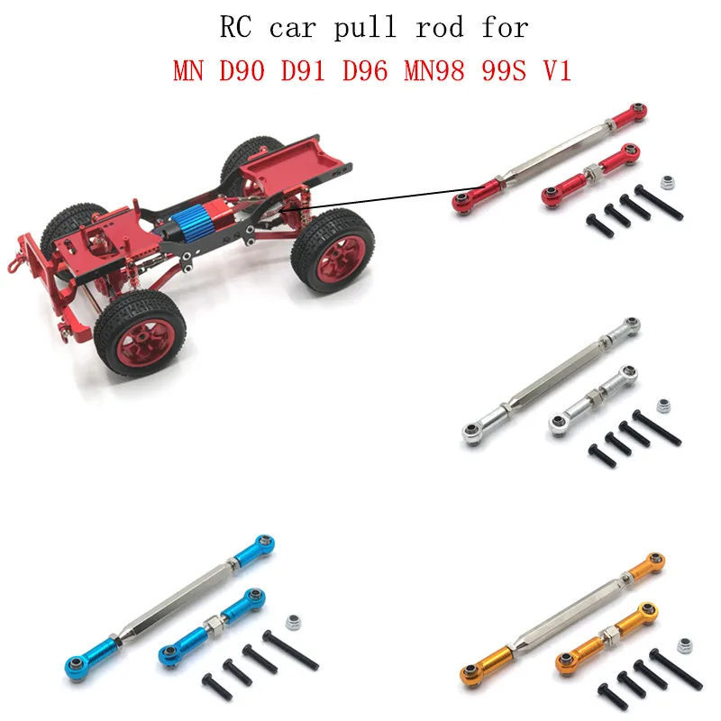 Mang Niu D90 D91 D96 MN98 99S V1 remote control car parts metal upgrade steering gear pull rod
Mang Niu D90 D91 D96 MN98 99S V1 remote control car parts metal upgrade steering gear pull rod