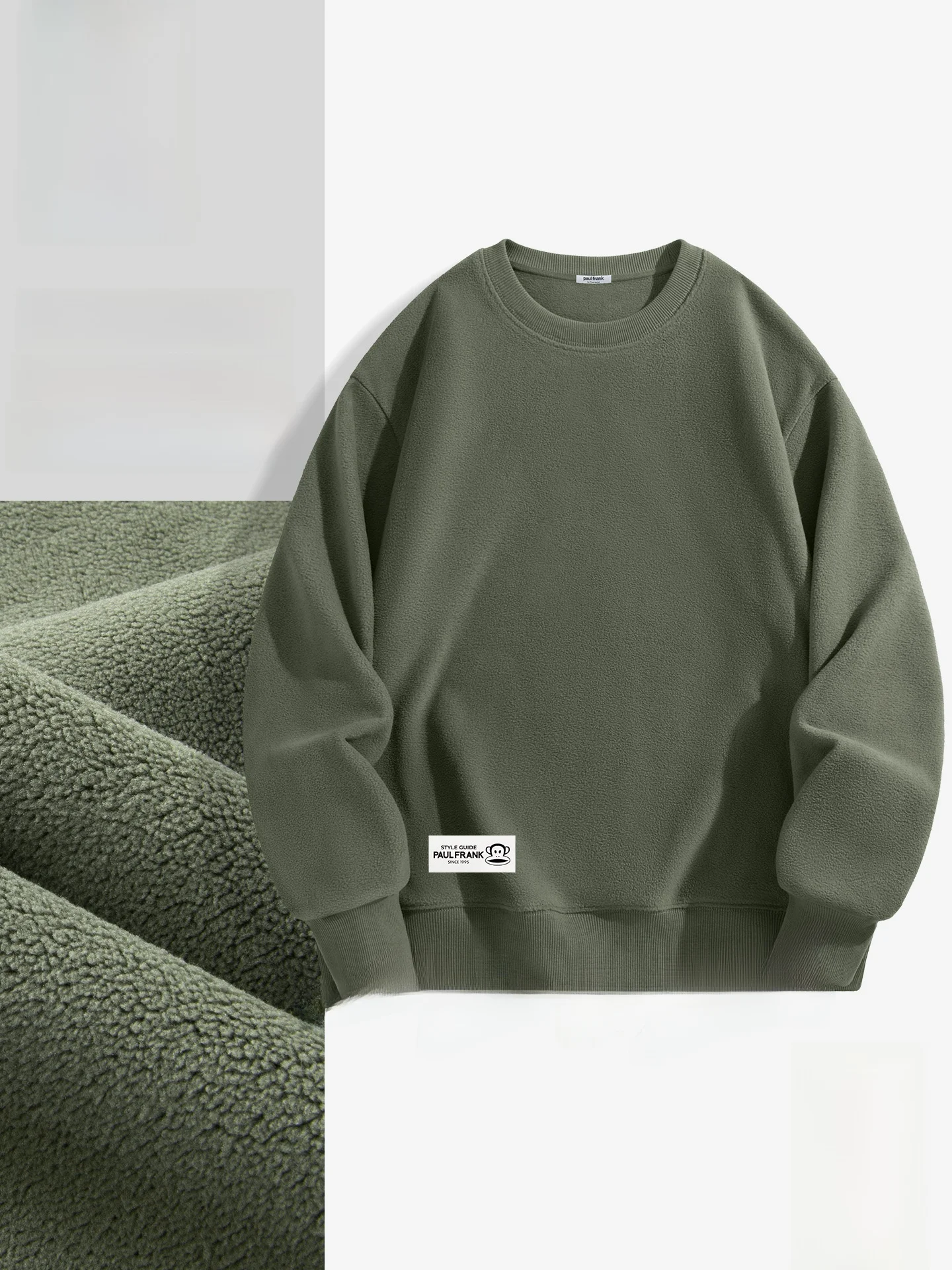 Двусторонняя флисовая толстовка мужская утепленная осенне-зимняя теплая с круглым вырезом модная брендовая верхняя одежда D
Двусторонняя флисовая толстовка мужская утепленная осенне-зимняя теплая с круглым вырезом модная брендовая верхняя одежда D