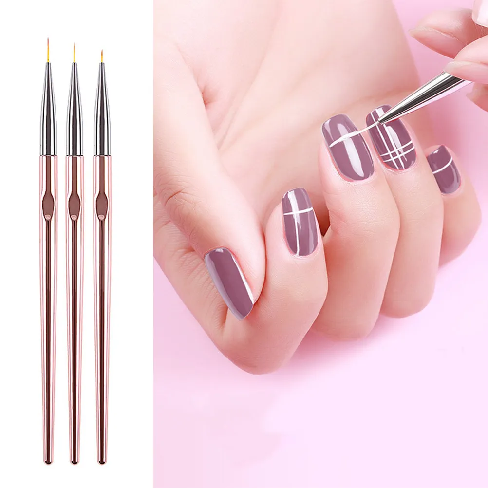Nail Art Liner Pens Professional Fine Tip Brushes For Detailed Manicure Design Colored Drawing Tool For Nail Art
Nail Art Liner Pens Professional Fine Tip Brushes For Detailed Manicure Design Colored Drawing Tool For Nail Art