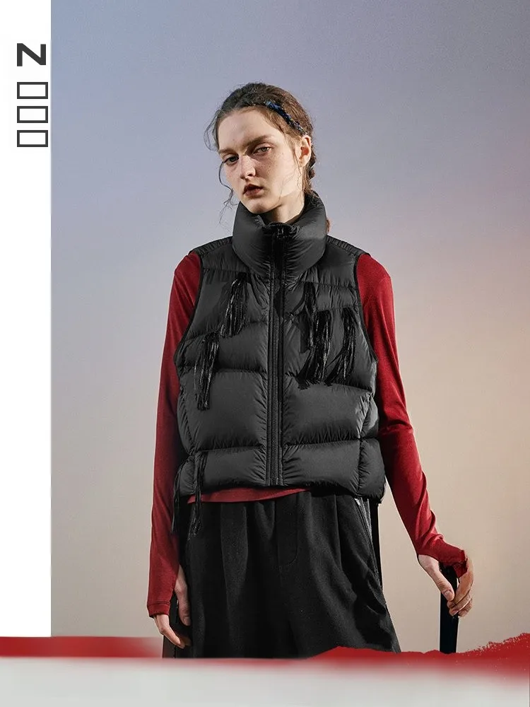 Женский пуховый жилет свободного кроя, легкий, пушистый, без пуха, для повседневной носки, из нейлона, 90% белый пух
Женский пуховый жилет свободного кроя, легкий, пушистый, без пуха, для повседневной носки, из нейлона, 90% белый пух