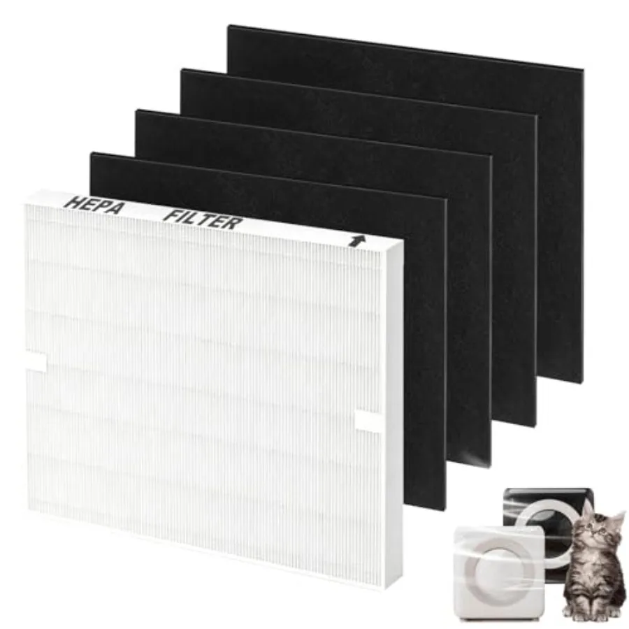 AP-1512HH Filter Compatible with Coway Airmega AP-1512HH and 200M Air Purifier, AP-1512HH-FP, AP-1518R, AP-1519P, Compared to P
AP-1512HH Filter Compatible with Coway Airmega AP-1512HH and 200M Air Purifier, AP-1512HH-FP, AP-1518R, AP-1519P, Compared to P