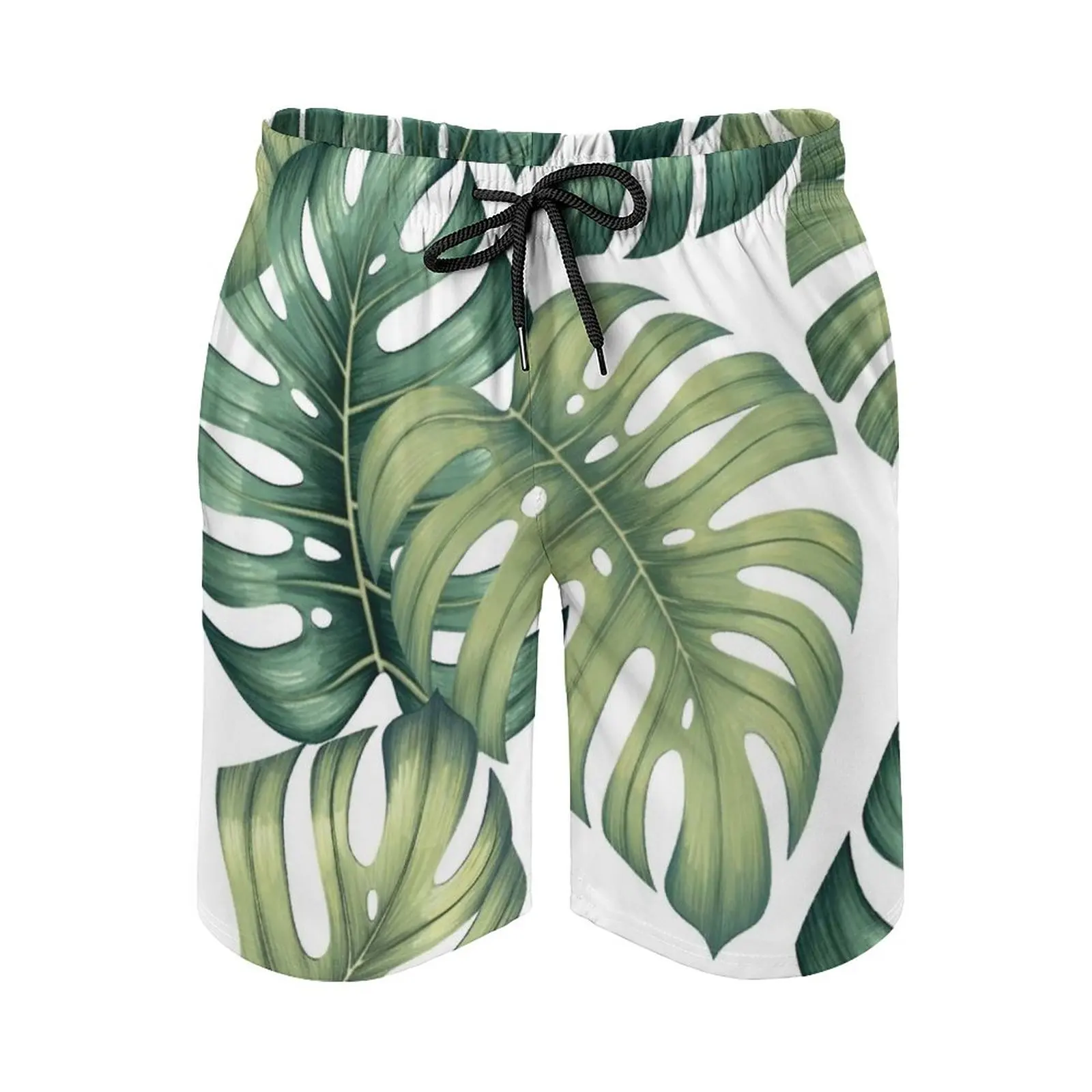 Monstera Botanical Leaves Illustration Pattern On White Print Swim Beach Board Shorts Swimsuit Loose Men's Trunks Breathable
Monstera Botanical Leaves Illustration Pattern On White Print Swim Beach Board Shorts Swimsuit Loose Men's Trunks Breathable