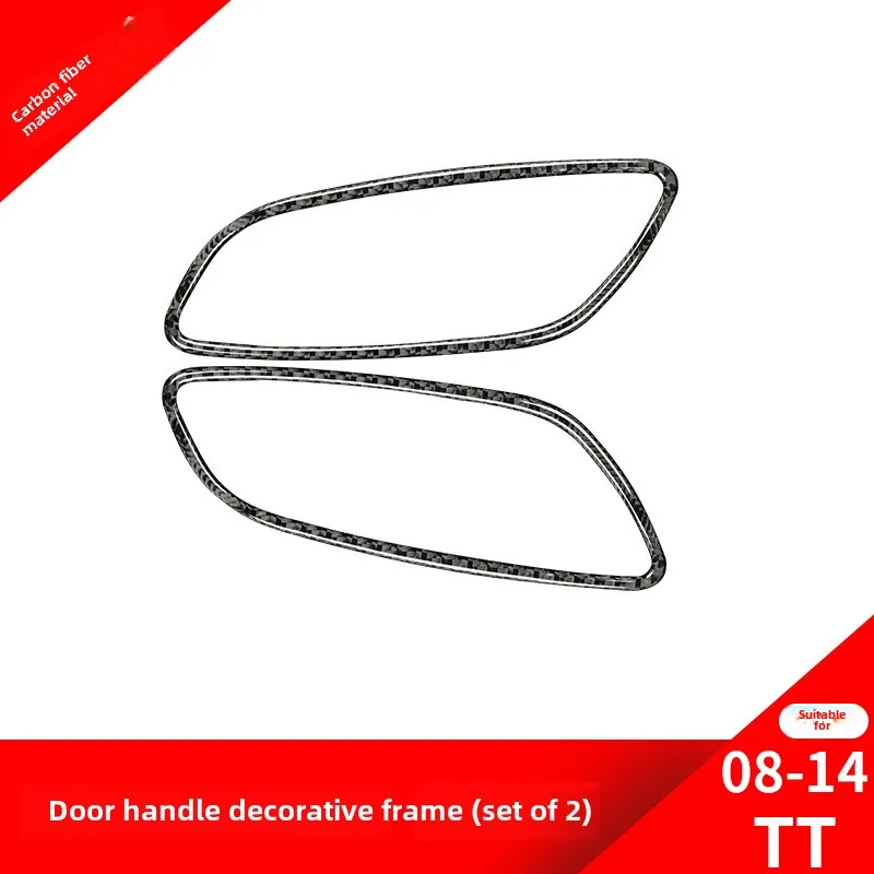 Suitable for Audi08-14StyleTTModified car door handle decoration frame sticker for audittcarbon fiber interior modification
Suitable for Audi08-14StyleTTModified car door handle decoration frame sticker for audittcarbon fiber interior modification