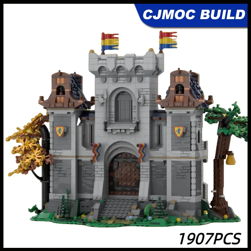 1907 шт. MOC, игрушка из строительных блоков, средневековая модель замковых ворот, креативный праздничный подарок, подходящий для всех любителей архитектур
1907 шт. MOC, игрушка из строительных блоков, средневековая модель замковых ворот, креативный праздничный подарок, подходящий для всех любителей архитектур