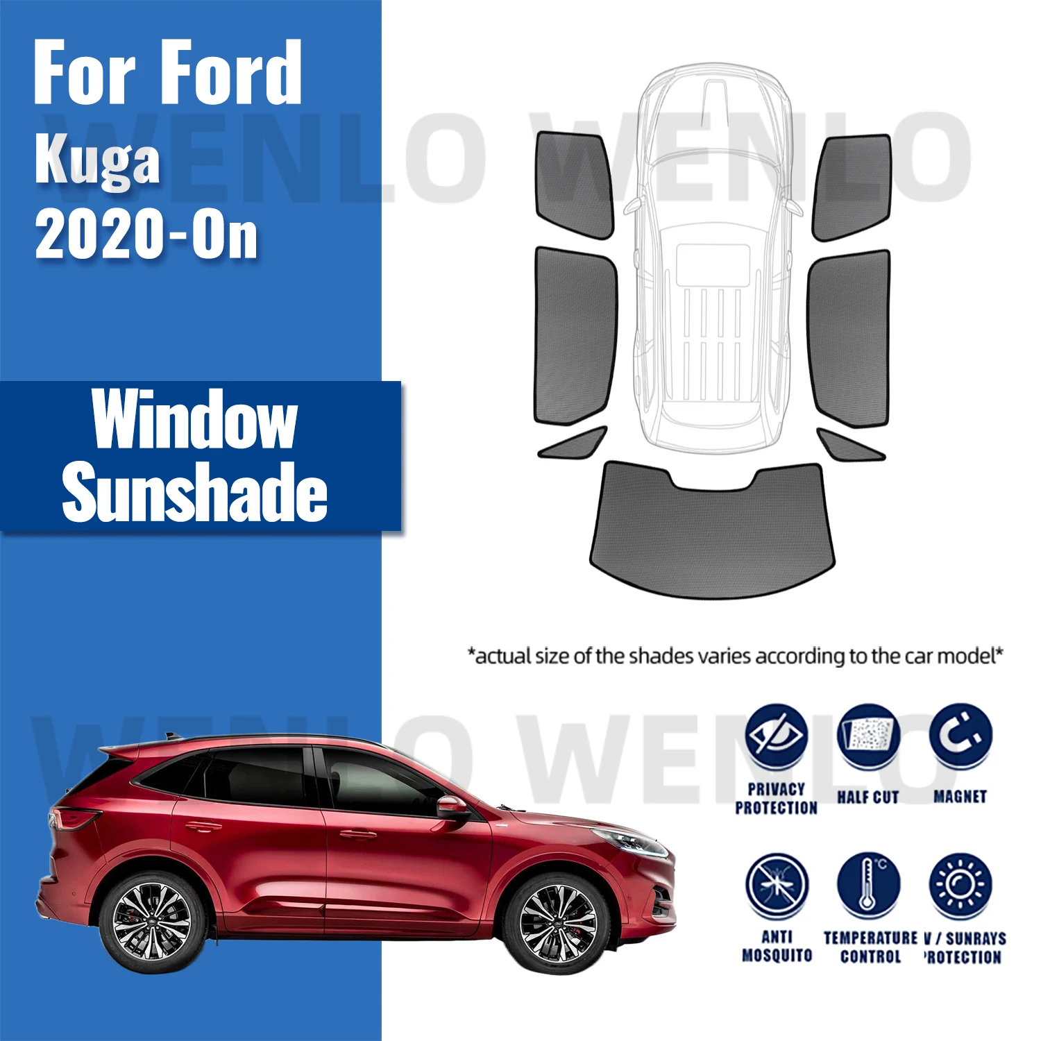 Магнитный автомобильный солнцезащитный козырек для Ford Escape kuga 2020-2023, передняя рамка для лобового стекла, занавеска, Детская задняя зеркальная защита
Магнитный автомобильный солнцезащитный козырек для Ford Escape kuga 2020-2023, передняя рамка для лобового стекла, занавеска, Детская задняя зеркальная защита