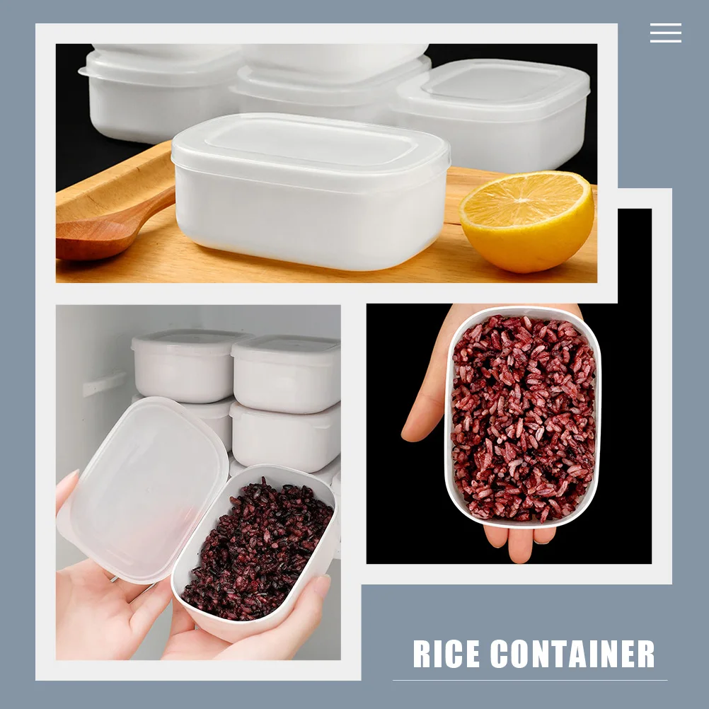 8pcs 280ml Food Storage Containers Airtight Fridge Boxes for Rice Vegetables Coarse Cereals Keep Fresh Save Space Kitchen
8pcs 280ml Food Storage Containers Airtight Fridge Boxes for Rice Vegetables Coarse Cereals Keep Fresh Save Space Kitchen