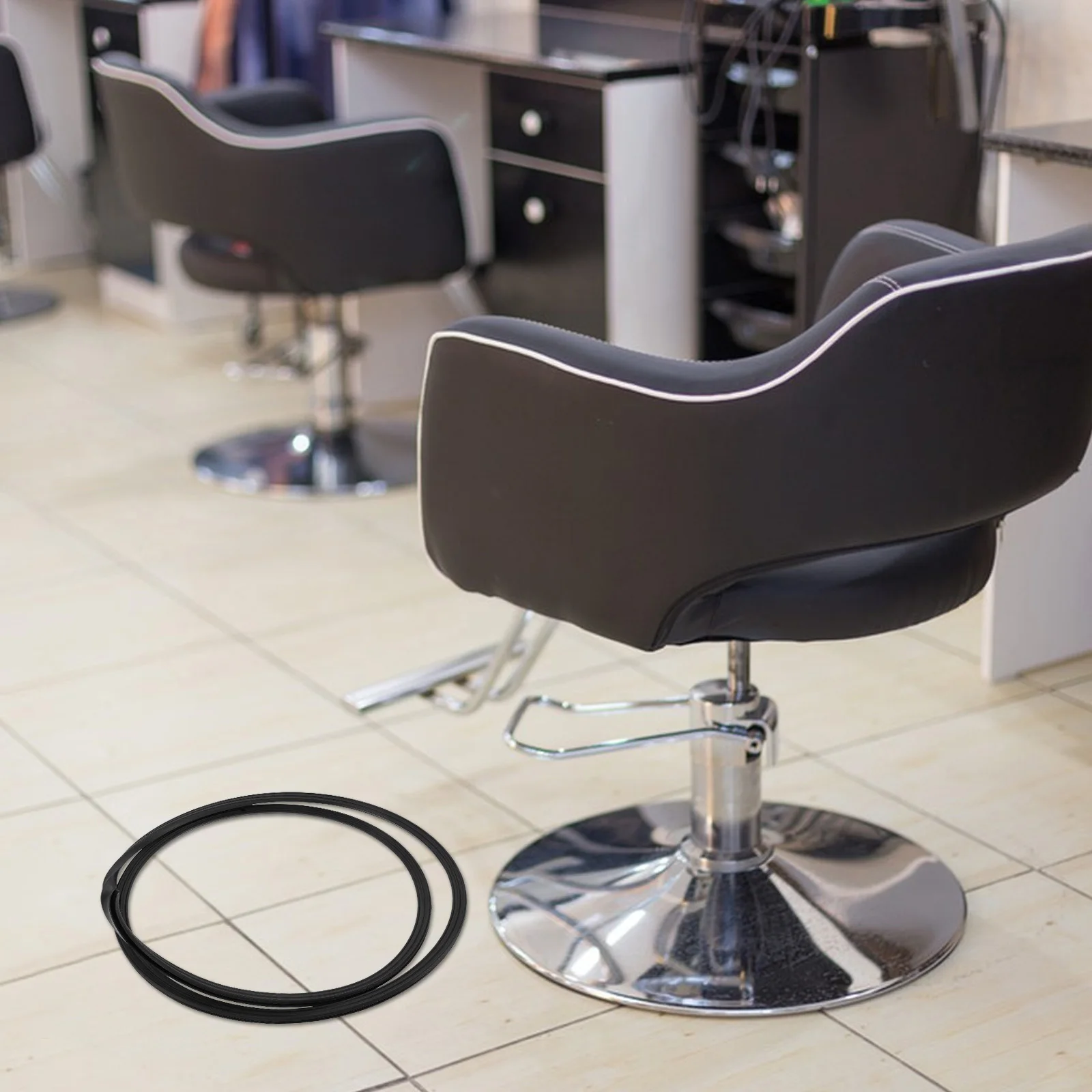 2Pcs Barber Chair Rubber Base Ring Floor Protective Gasket for Salon Equipment Scratch Resistant Stable Support Quick
2Pcs Barber Chair Rubber Base Ring Floor Protective Gasket for Salon Equipment Scratch Resistant Stable Support Quick