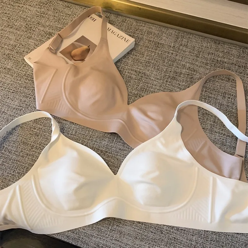 Женский бесшовный мягкий беспроводной бюстгальтер, разноцветный, черный, серый, бежевый, с регулируемым ремешком, удобный бюстгальтер без косточек, повседневное нижнее белье, нижнее белье
Женский бесшовный мягкий беспроводной бюстгальтер, разноцветный, черный, серый, бежевый, с регулируемым ремешком, удобный бюстгальтер без косточек, повседневное нижнее белье, нижнее белье
