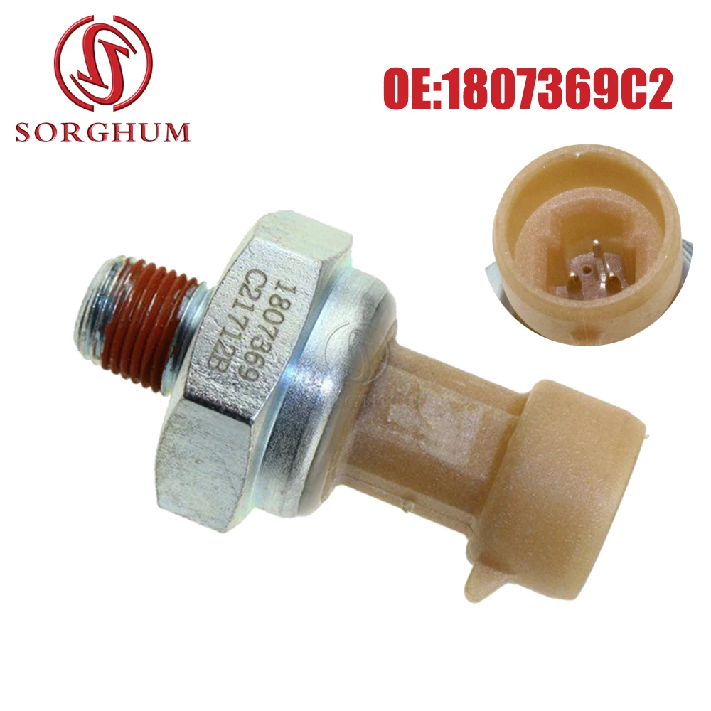 SORGHUM OEM Engine Oil Pressure(EOP) Sensor Switch For John Deere Navistar DT466E I530E DT466 530 HT530 RE208261 1807369C2
SORGHUM OEM Engine Oil Pressure(EOP) Sensor Switch For John Deere Navistar DT466E I530E DT466 530 HT530 RE208261 1807369C2