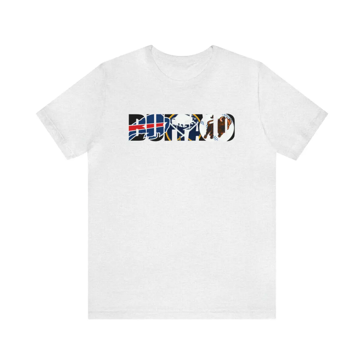 Buffalo Sports Teams Mash up Men's Cotton T-Shirt Round Collar Tees Short Sleeve Clothes Big Size
Buffalo Sports Teams Mash up Men's Cotton T-Shirt Round Collar Tees Short Sleeve Clothes Big Size