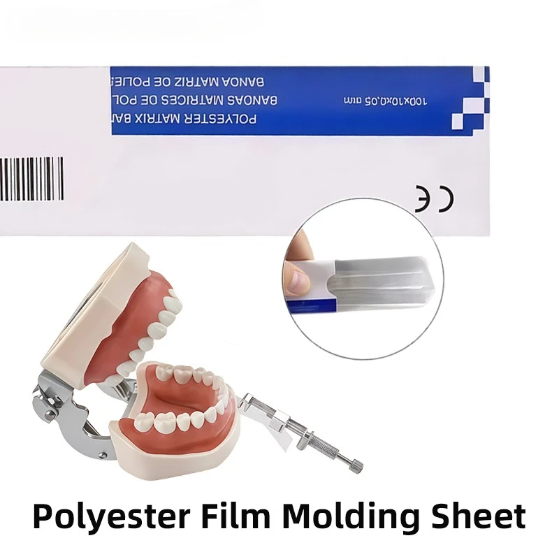 100Pcs/1Box Dental Whitening Trays Resin-Coated Polyester Film Molding Sheets Disposable Care Oral Care Fiber Molding Sheets
100Pcs/1Box Dental Whitening Trays Resin-Coated Polyester Film Molding Sheets Disposable Care Oral Care Fiber Molding Sheets