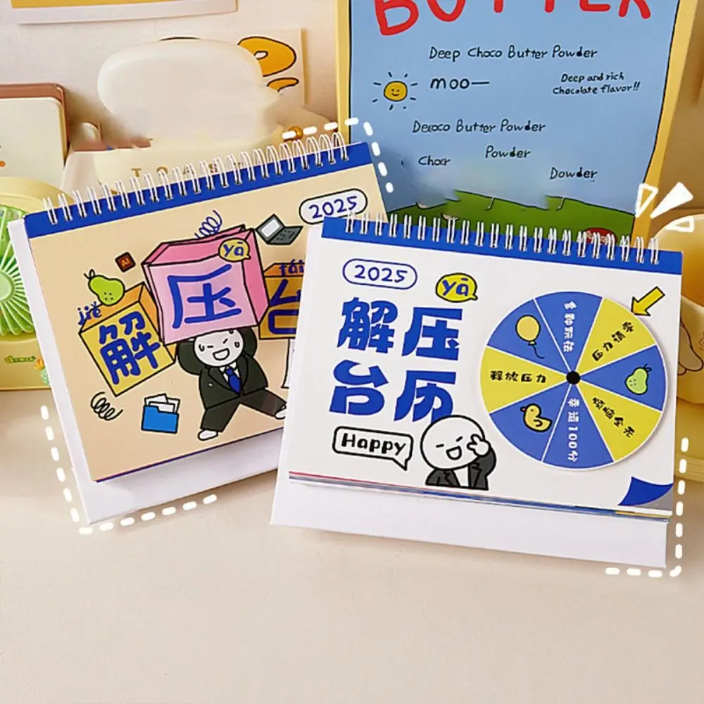Cartoon Desktop Calendar Bessing Words Paper Reduce Stress Calendar Decorative Calendar Planner Schedule Rotary Calendar
Cartoon Desktop Calendar Bessing Words Paper Reduce Stress Calendar Decorative Calendar Planner Schedule Rotary Calendar
