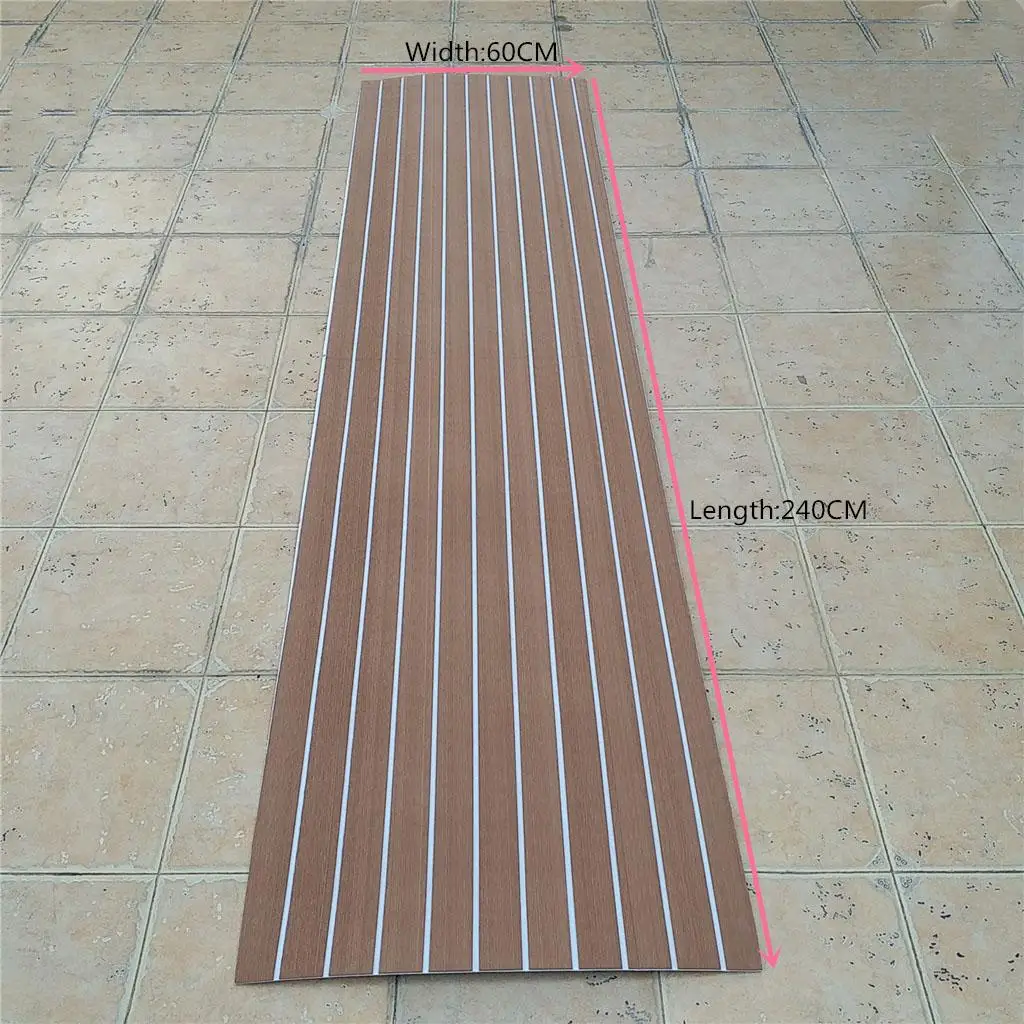 EVA Foam Boat Decking Pad Non Slip Marine Floor Mat Self Adhesive Grip for Kayak Surfboard Yacht Accessories
EVA Foam Boat Decking Pad Non Slip Marine Floor Mat Self Adhesive Grip for Kayak Surfboard Yacht Accessories
