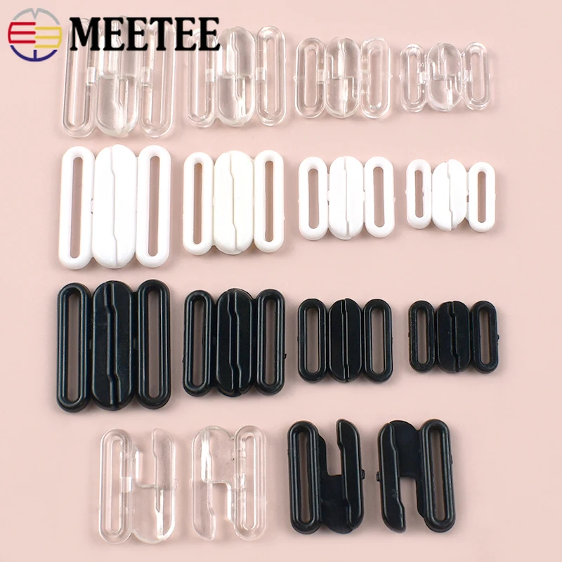 50Pcs Meetee 10-20mm Plastic Bra Clip Bikini Strap Adjustable Buckle Underwear Front Closure Hook Maternity Nursing Snap Button
50Pcs Meetee 10-20mm Plastic Bra Clip Bikini Strap Adjustable Buckle Underwear Front Closure Hook Maternity Nursing Snap Button