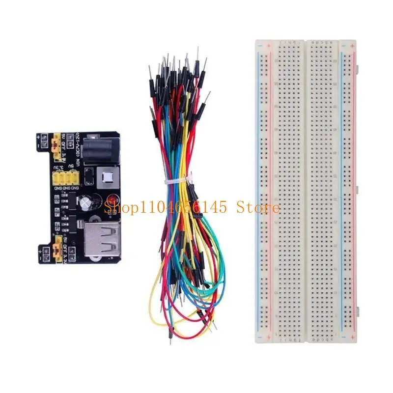 652F Comprehensive 3.3V/5V MB102 Breadboard for Various Electronic Applications
652F Comprehensive 3.3V/5V MB102 Breadboard for Various Electronic Applications