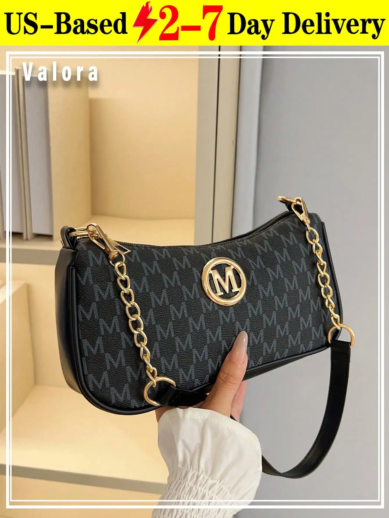 Stylish Lightweight Fashion Shoulder Bag For Women Chic Signature Shoulder Messenger Bag Cute Hobo Purses And Handbags Retro Clutch Underarm Purse | Cute, Retro, Cute, Retro
Stylish Lightweight Fashion Shoulder Bag For Women Chic Signature Shoulder Messenger Bag Cute Hobo Purses And Handbags Retro Clutch Underarm Purse | Cute, Retro, Cute, Retro