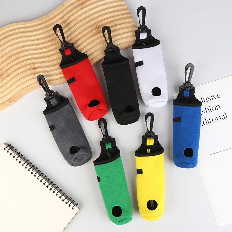1PC Neoprene Golf Ball Tee Holder Pouch 21cm Portable Belt Clip Keychain Bag For Training Competition Gift Accessories
1PC Neoprene Golf Ball Tee Holder Pouch 21cm Portable Belt Clip Keychain Bag For Training Competition Gift Accessories