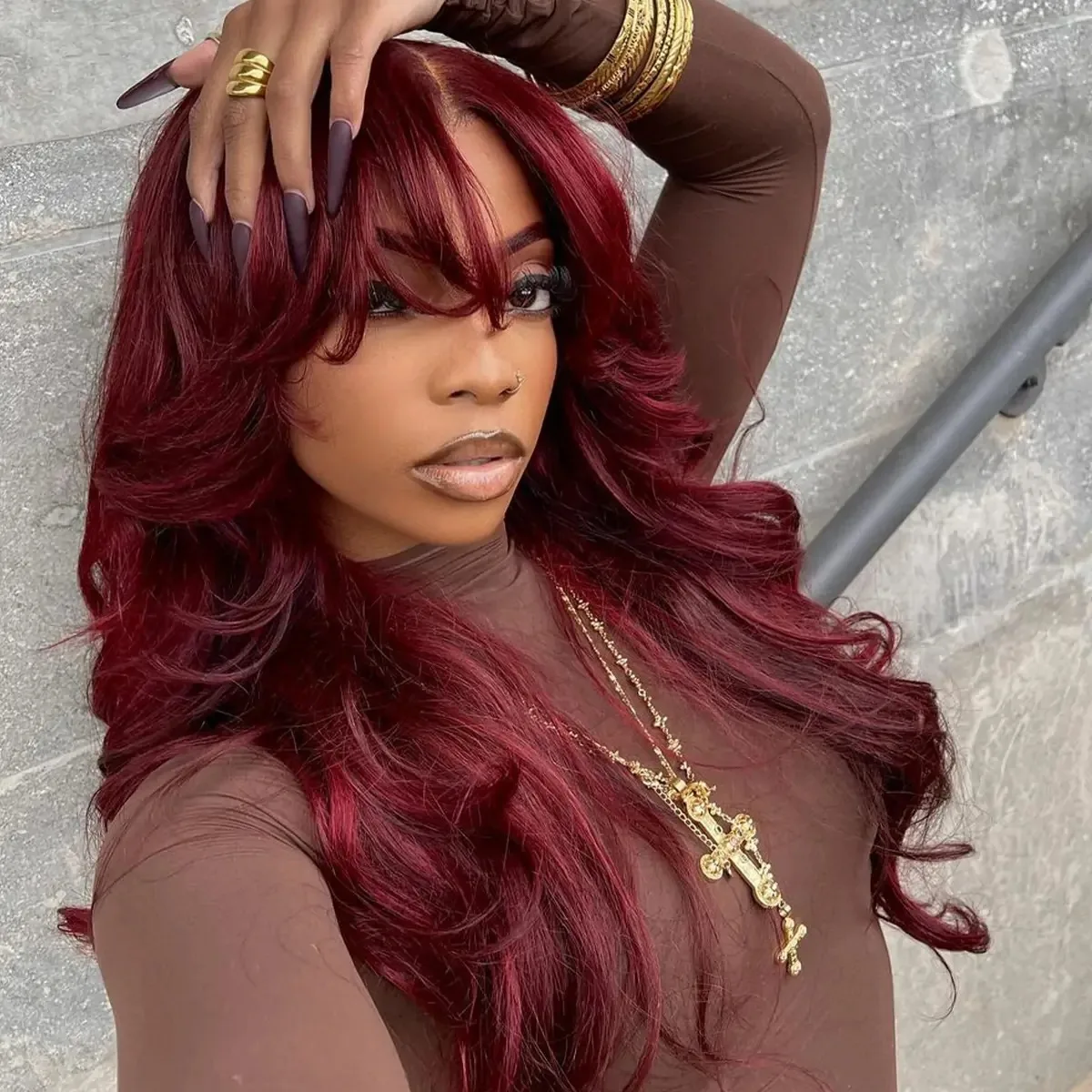 250%Density Body Wave Brazilian 99j Burgundy Red Wig Human Hair 13x6 HD Lace Frontal Wig Human Hair Pre Plucked 100% Real Human
250%Density Body Wave Brazilian 99j Burgundy Red Wig Human Hair 13x6 HD Lace Frontal Wig Human Hair Pre Plucked 100% Real Human