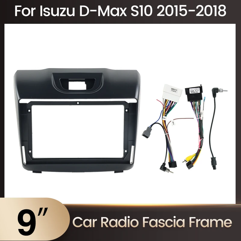 2 Din Car Radio Fascia Frame Adapter Canbus For Isuzu D-Max S10 2015 - 2018 9Inch Box Panel Trim Fitting Panel Kit Mounting Dash
2 Din Car Radio Fascia Frame Adapter Canbus For Isuzu D-Max S10 2015 - 2018 9Inch Box Panel Trim Fitting Panel Kit Mounting Dash