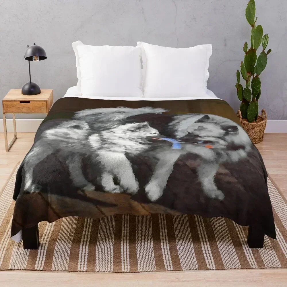 Keeshond Playtime Throw Blanket warm winter Blankets For Baby Blankets For Bed Sofa Blankets
Keeshond Playtime Throw Blanket warm winter Blankets For Baby Blankets For Bed Sofa Blankets