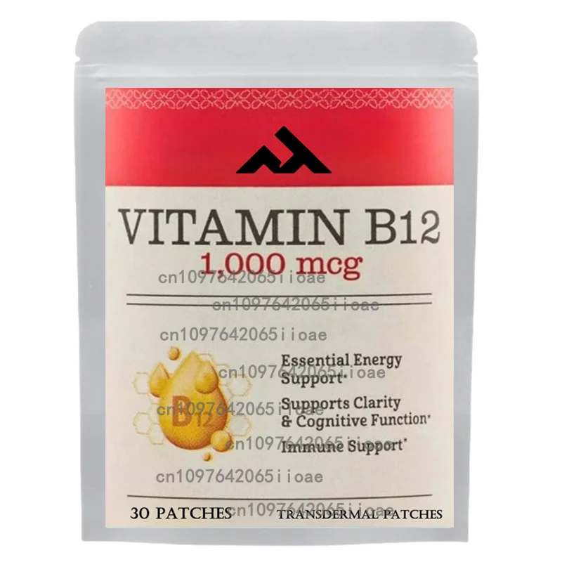 30 Patches B12 Patches 1000 Mcg Transdermal Patches Support Energy Metabolism, Mental Clarity, Nervous System Health
30 Patches B12 Patches 1000 Mcg Transdermal Patches Support Energy Metabolism, Mental Clarity, Nervous System Health