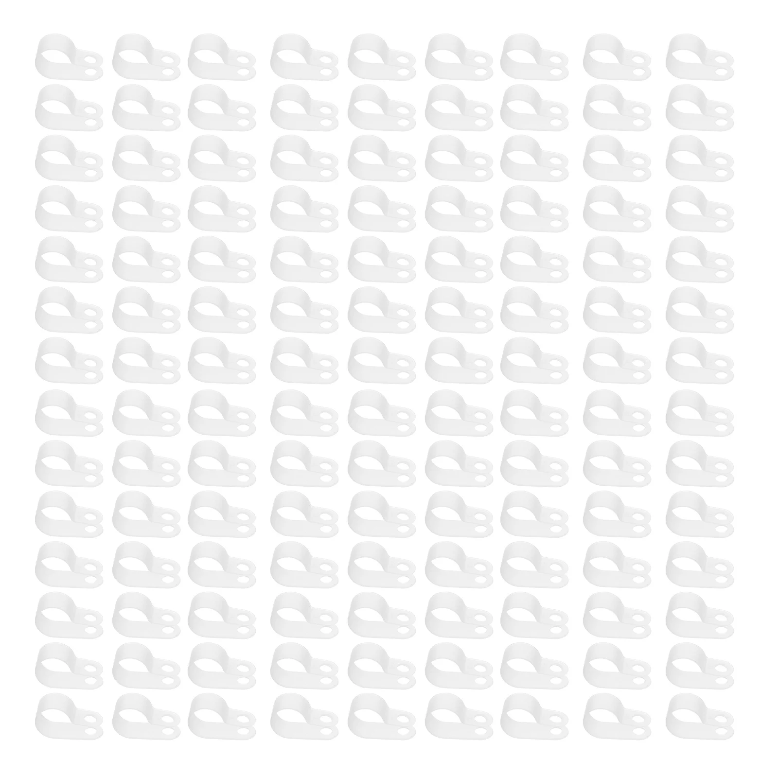 200pcs Cable Clips 1/2 Inch Rope Light Mounting Clips With Screws For String Lights Wall Cord Fastener Outdoor Cable Management
200pcs Cable Clips 1/2 Inch Rope Light Mounting Clips With Screws For String Lights Wall Cord Fastener Outdoor Cable Management