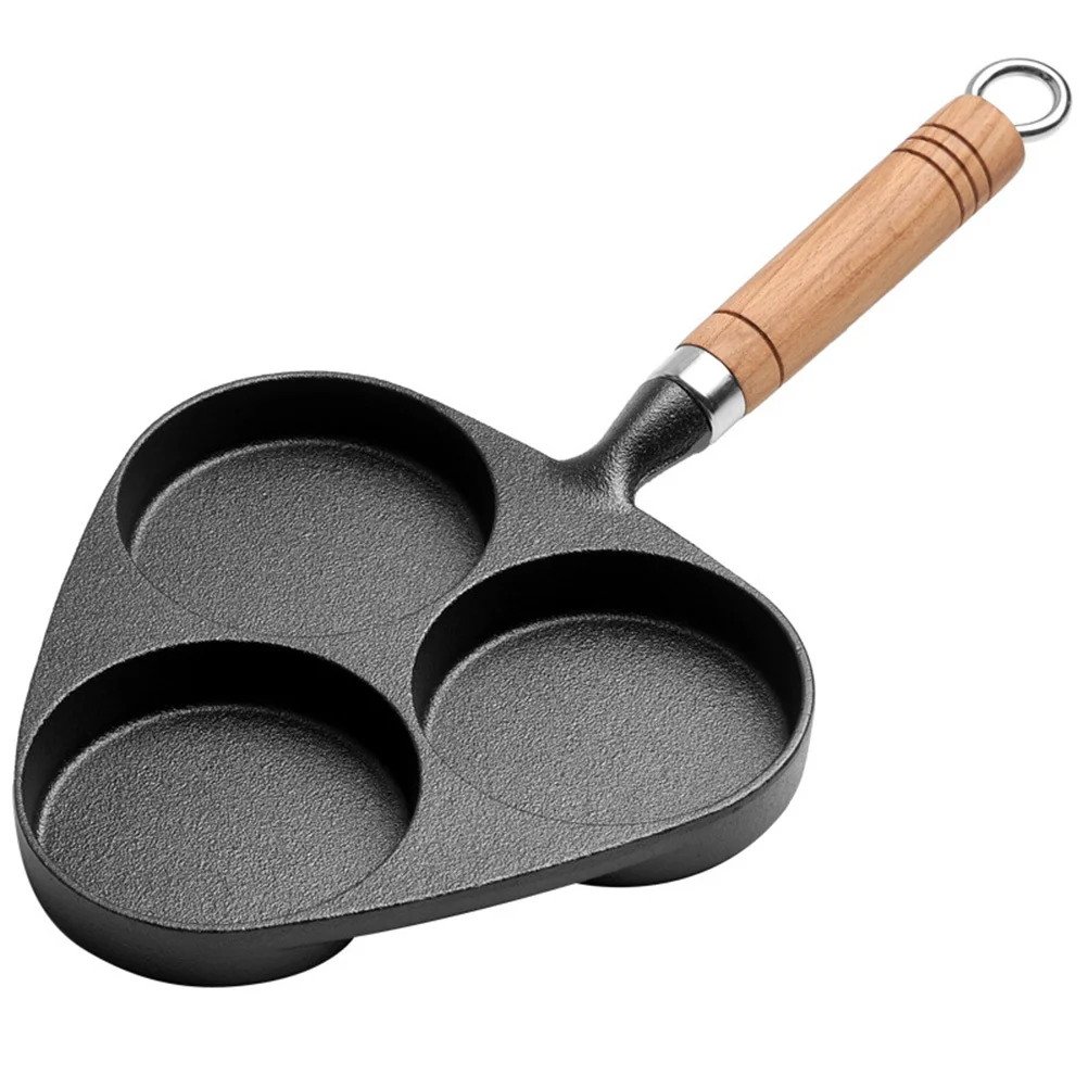 Egg Frying Pan Iron Nonstick Triangular Hole Design Small Pan for Eggs Breakfast Cooking Cast Iron Cookware Cooking Pans
Egg Frying Pan Iron Nonstick Triangular Hole Design Small Pan for Eggs Breakfast Cooking Cast Iron Cookware Cooking Pans