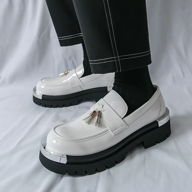 Brand Fashionable Men Comfortable Pointed Casual Leather Shoes High Quality Classic Comfortable Thick Soled Banquet Leather Shoe
Brand Fashionable Men Comfortable Pointed Casual Leather Shoes High Quality Classic Comfortable Thick Soled Banquet Leather Shoe