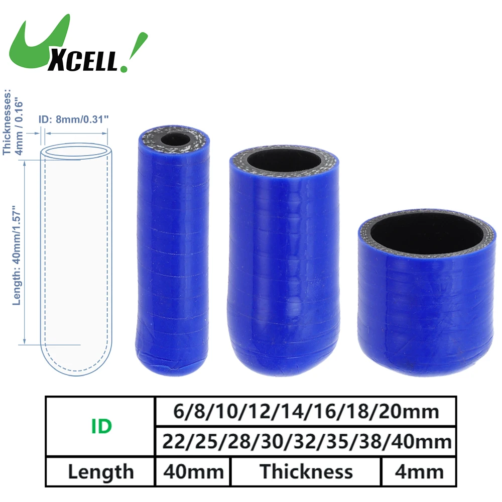 UXCELL Premium Heat Corrosion Resistant Car Silicone Rubber Hose End Cap 6/8/10/12/14/16/18/20/22/25/28/30/32/35/38/40mm ID 1Pcs
UXCELL Premium Heat Corrosion Resistant Car Silicone Rubber Hose End Cap 6/8/10/12/14/16/18/20/22/25/28/30/32/35/38/40mm ID 1Pcs