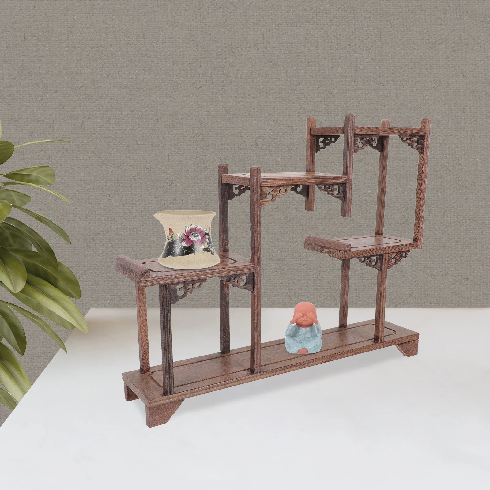 Natural Teak Wood Display Shelf Rack Cabinet Stand for Home Decor Curio Storage Ornament Decoration Display
Natural Teak Wood Display Shelf Rack Cabinet Stand for Home Decor Curio Storage Ornament Decoration Display