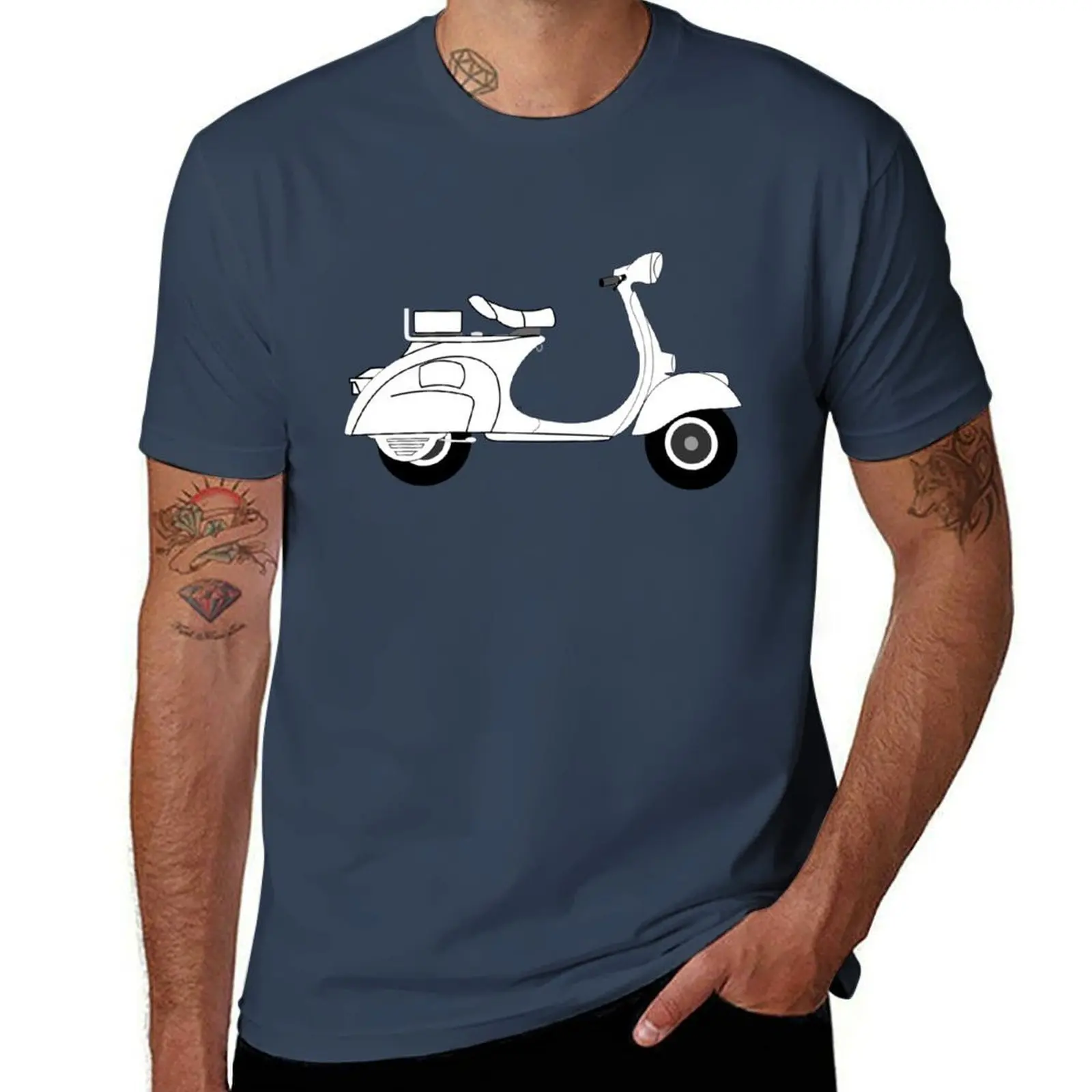 Classic scooter T-Shirt man t shirt luxury funny t shirts man T-Shirt
Classic scooter T-Shirt man t shirt luxury funny t shirts man T-Shirt