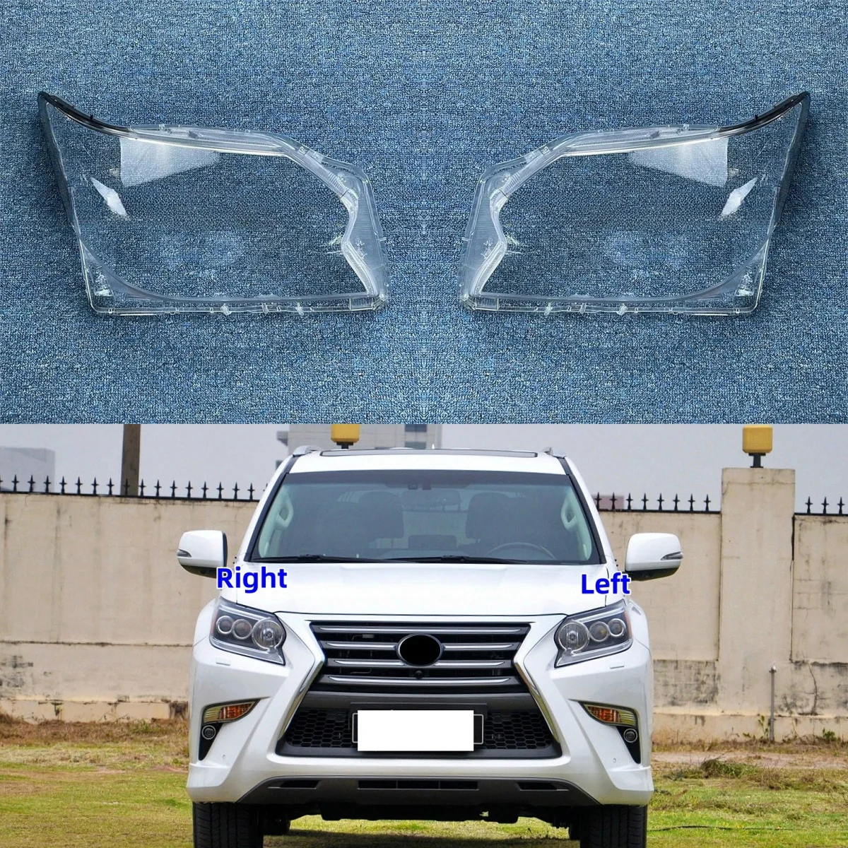 For Lexus GX GX270 GX400 GX460 GX470 2014 2015 2016 2017 2018 Accessories Car Transparent PC Material Head Lamp Cover
For Lexus GX GX270 GX400 GX460 GX470 2014 2015 2016 2017 2018 Accessories Car Transparent PC Material Head Lamp Cover