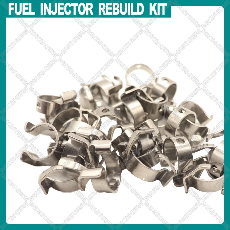 100pieces EA888 Fuel Injector Nozzle Seal Repair Kit For VW Audi Fuel injector 21.5*18mm Rail fixing clip 06H998907A
100pieces EA888 Fuel Injector Nozzle Seal Repair Kit For VW Audi Fuel injector 21.5*18mm Rail fixing clip 06H998907A