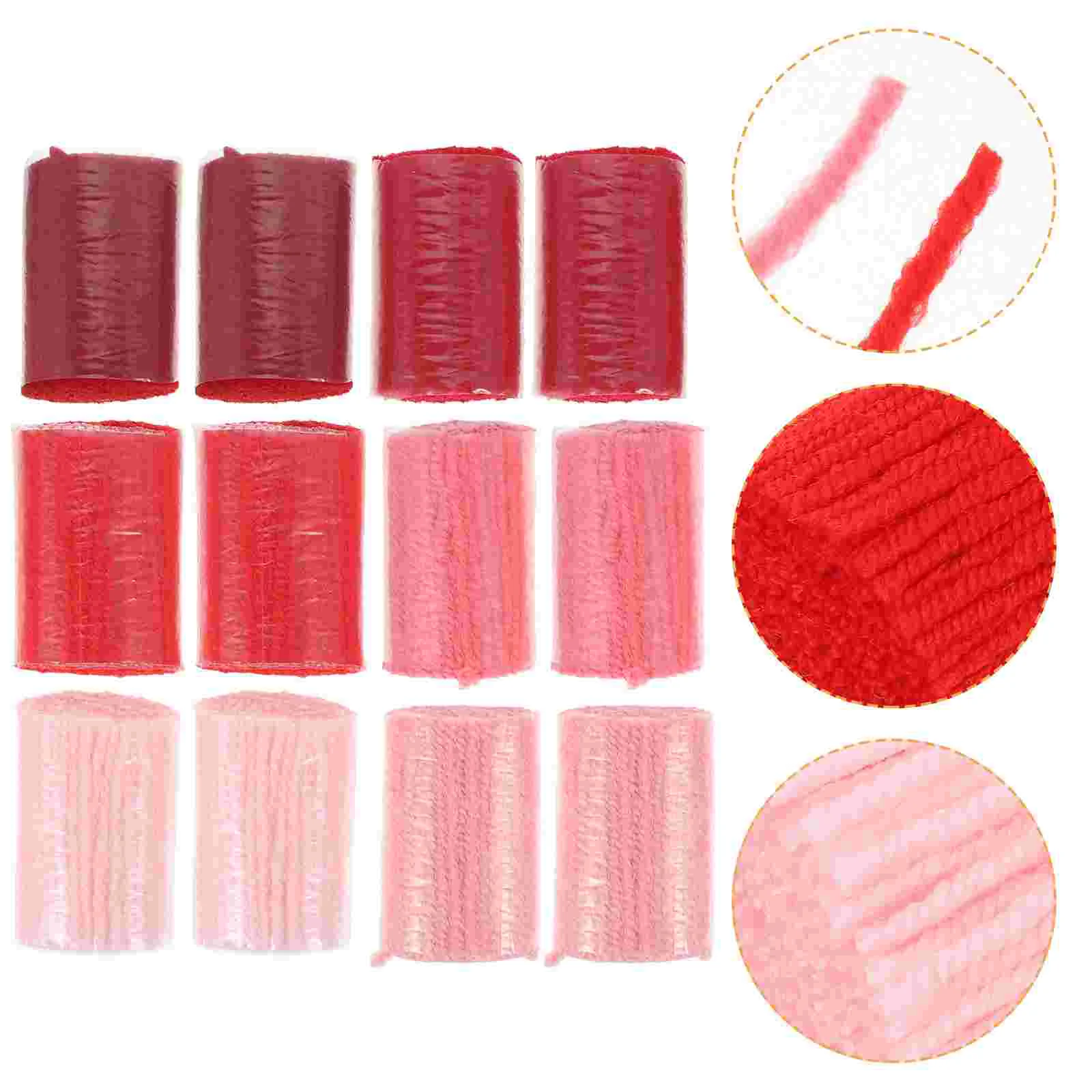 12 Pcs Rugs Carpet Embroidery Yarn Woven Blanket Making Decorate Acrylic Pre-cut Fluffy
12 Pcs Rugs Carpet Embroidery Yarn Woven Blanket Making Decorate Acrylic Pre-cut Fluffy