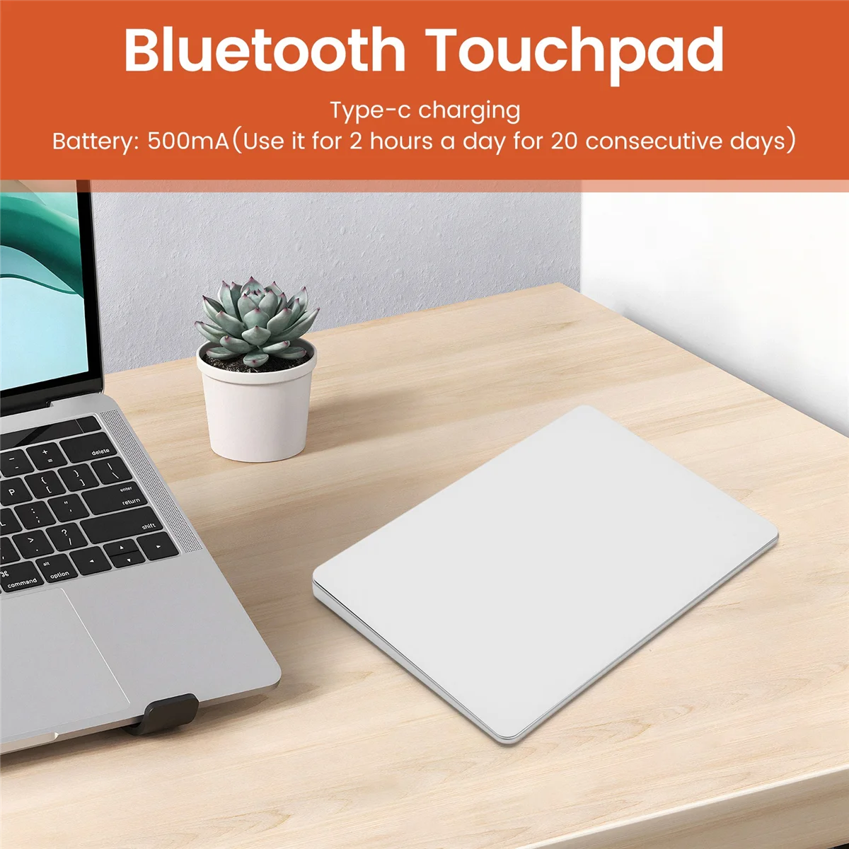 B24A Bluetooth-тачпад Многофункциональный трекпад для жестов Перезаряжаемая беспроводная сенсорная панель для ноутбука IPad IOS Mac, белый
B24A Bluetooth-тачпад Многофункциональный трекпад для жестов Перезаряжаемая беспроводная сенсорная панель для ноутбука IPad IOS Mac, белый