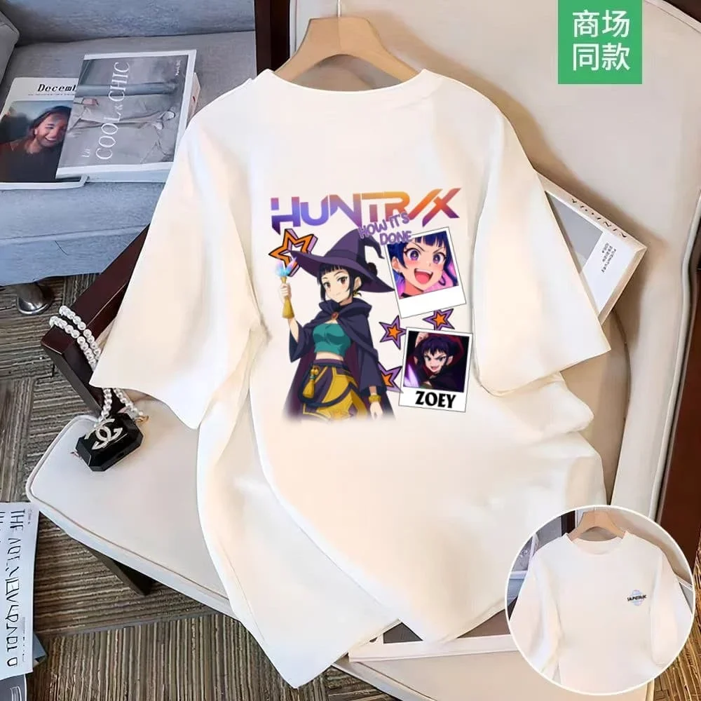 Pressing craft demon hunting women's group 2025 trendy cool T-shirt women's summer dress loose casual
Pressing craft demon hunting women's group 2025 trendy cool T-shirt women's summer dress loose casual