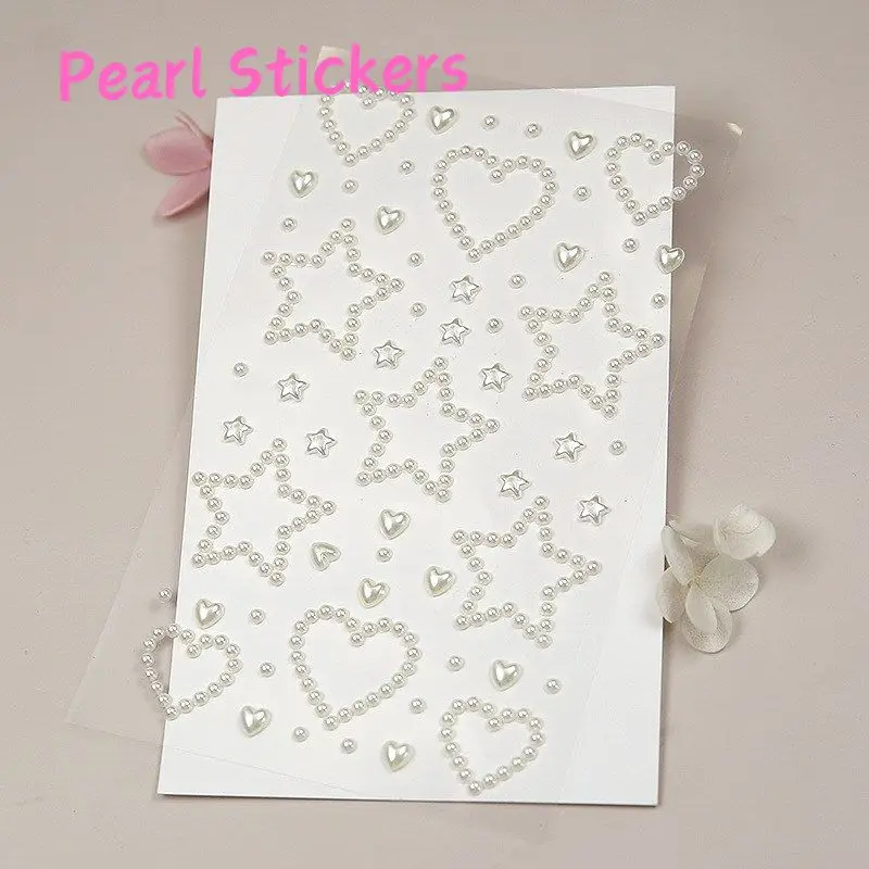Rhinestone Stickers Imitation Pearl Acrylic Decal Self Adhesive Stickers 3D Notebook Card Scrapbook Decorate Stickers 1 Sheet
Rhinestone Stickers Imitation Pearl Acrylic Decal Self Adhesive Stickers 3D Notebook Card Scrapbook Decorate Stickers 1 Sheet