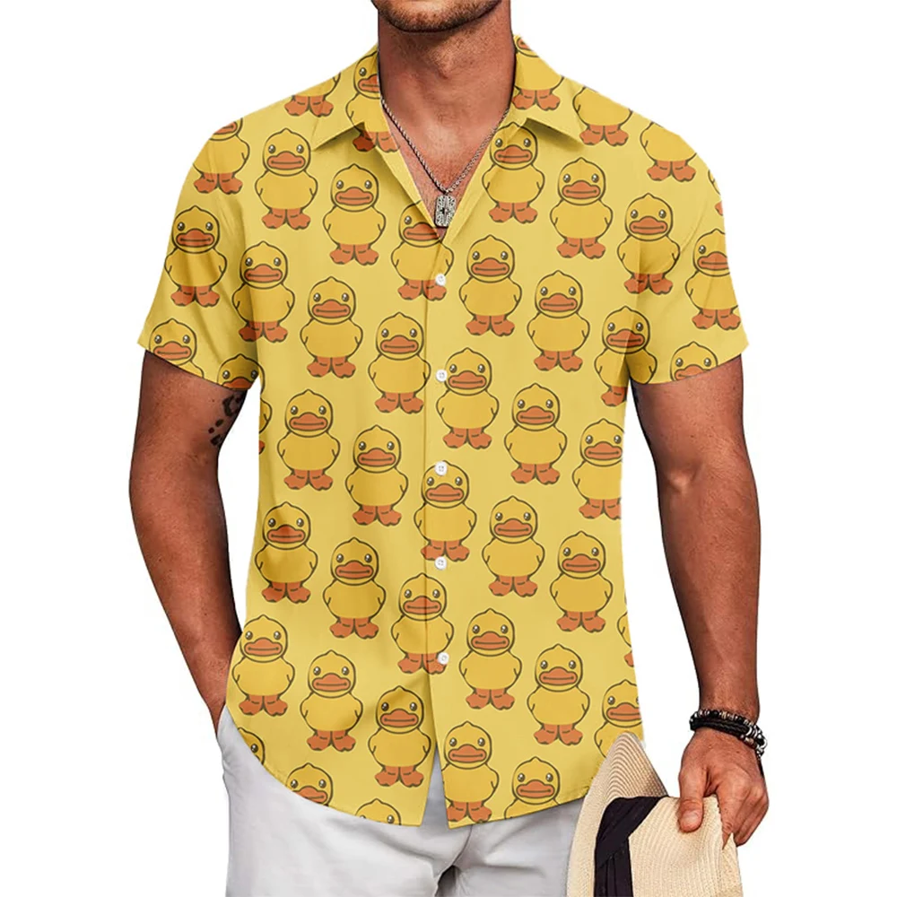 Уличная одежда унисекс, рубашки с 3D принтом и милыми животными, модная рубашка на пуговицах с короткими рукавами, свободная повседневная мужская и женская одежда
Уличная одежда унисекс, рубашки с 3D принтом и милыми животными, модная рубашка на пуговицах с короткими рукавами, свободная повседневная мужская и женская одежда