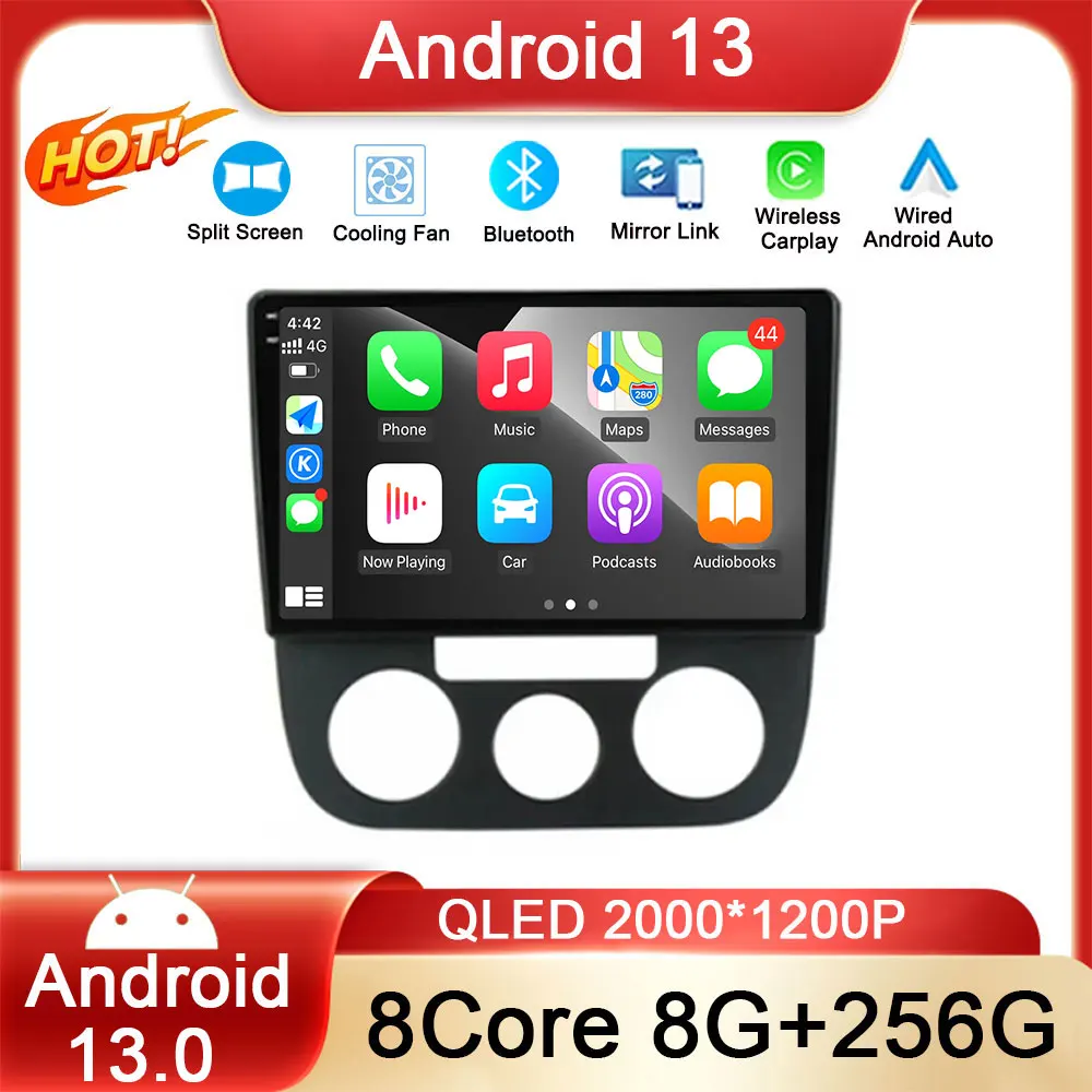 Android 13 Car Radio for Volkswagen Jetta 5 2005 - 2010 Multimedia Video Player Carplay Monitor GPS Navigation Wifi DSP
Android 13 Car Radio for Volkswagen Jetta 5 2005 - 2010 Multimedia Video Player Carplay Monitor GPS Navigation Wifi DSP