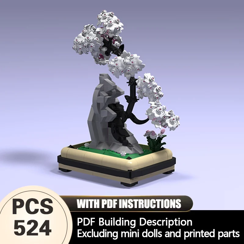 Creators Plant Series Model MOC Building Bricks Bonsai On A Rock Modular Technology Gifts Holiday Assemble Children Toys Suit
Creators Plant Series Model MOC Building Bricks Bonsai On A Rock Modular Technology Gifts Holiday Assemble Children Toys Suit