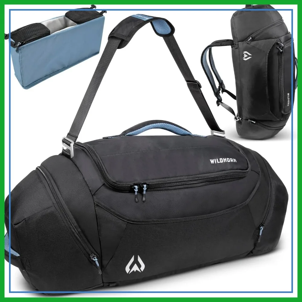 70L MTB Duffle Bag for Travel - Lightweight & Durable Gym Bag for Men & Women, Ideal for Biking, Motorcycle, Sports
70L MTB Duffle Bag for Travel - Lightweight & Durable Gym Bag for Men & Women, Ideal for Biking, Motorcycle, Sports