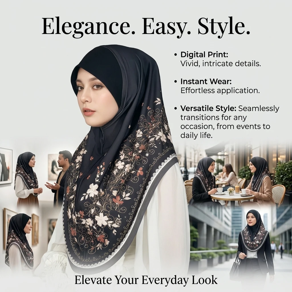 Ethnic Print Headscarf For All Seasons Versatile Comfortable Polyester
Ethnic Print Headscarf For All Seasons Versatile Comfortable Polyester
